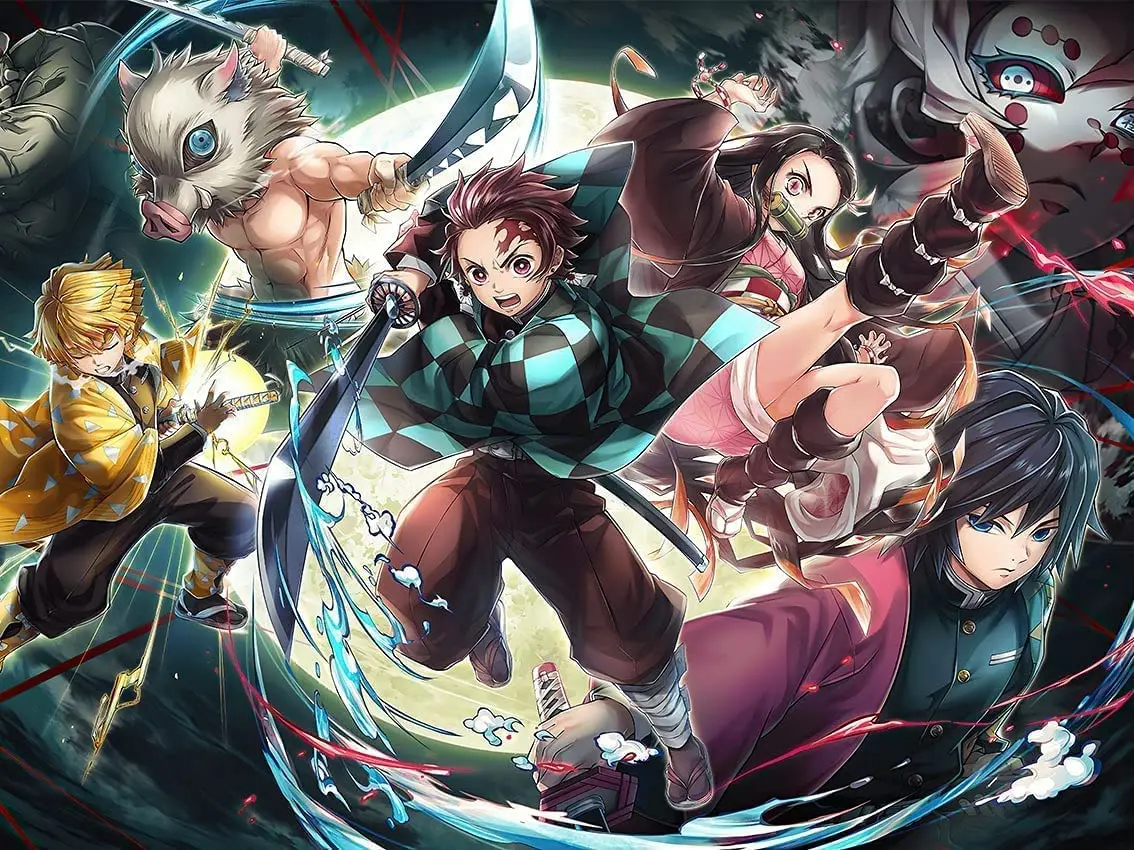 Diamond Painting Demon Slayer  - Photo Mosaic Print 评论和价格