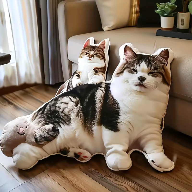 Custom Modern Pet Pillow, Sing - Pet Portrait Custom 评论和价格