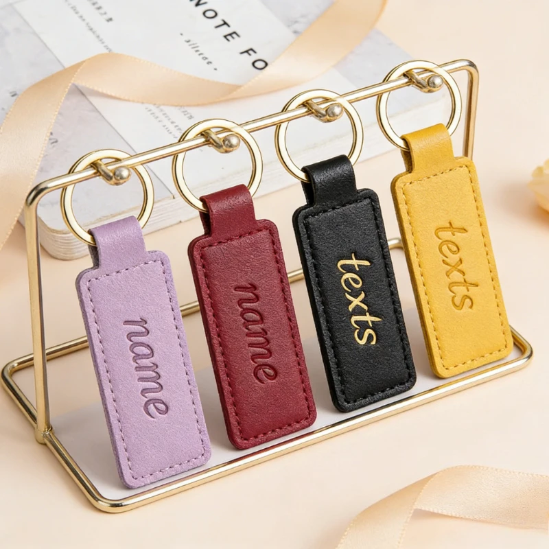 Personalized Name PU Leather r - Initial Ring Custom 评论和价格