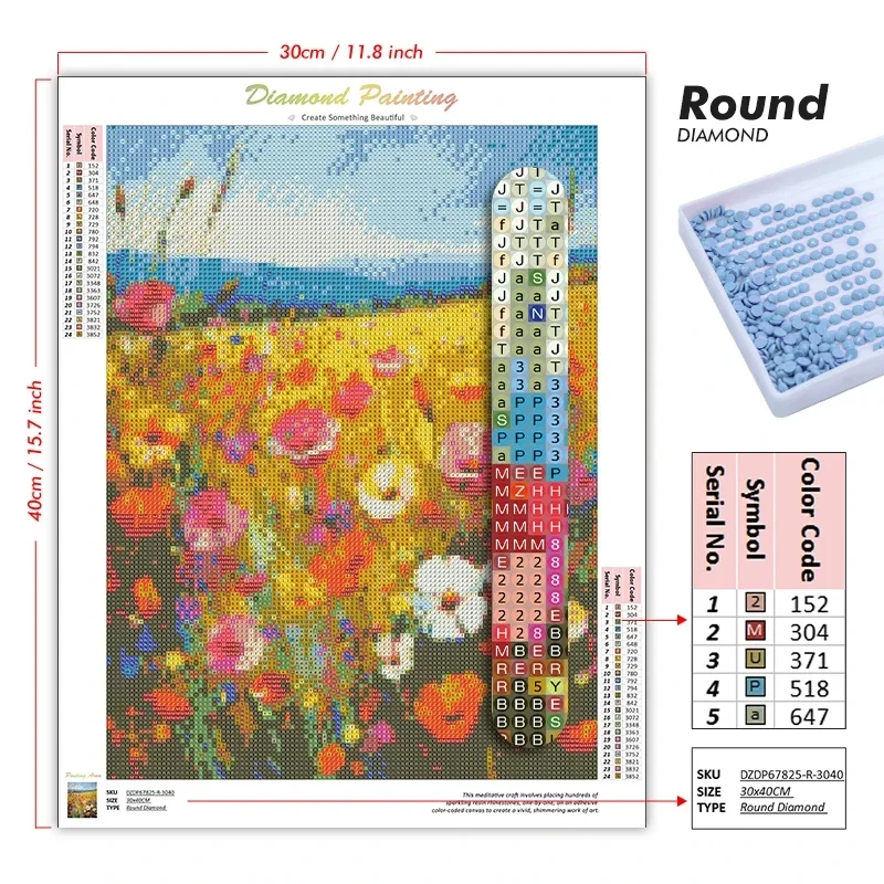 DIY 5D Full Round Drills Diamo - Photo Mosaic Print 评论和价格