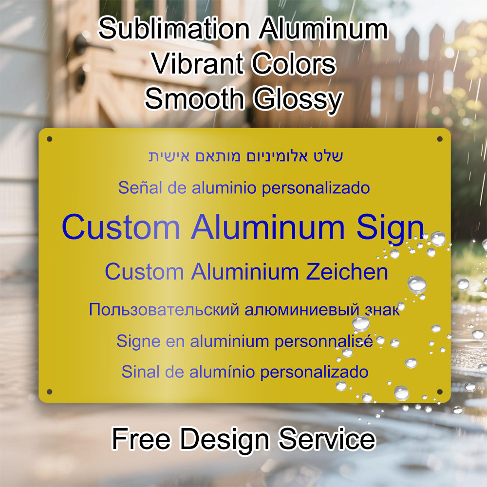 Custom Aluminum Metal Sign Per - Pet Portrait Custom 评论和价格