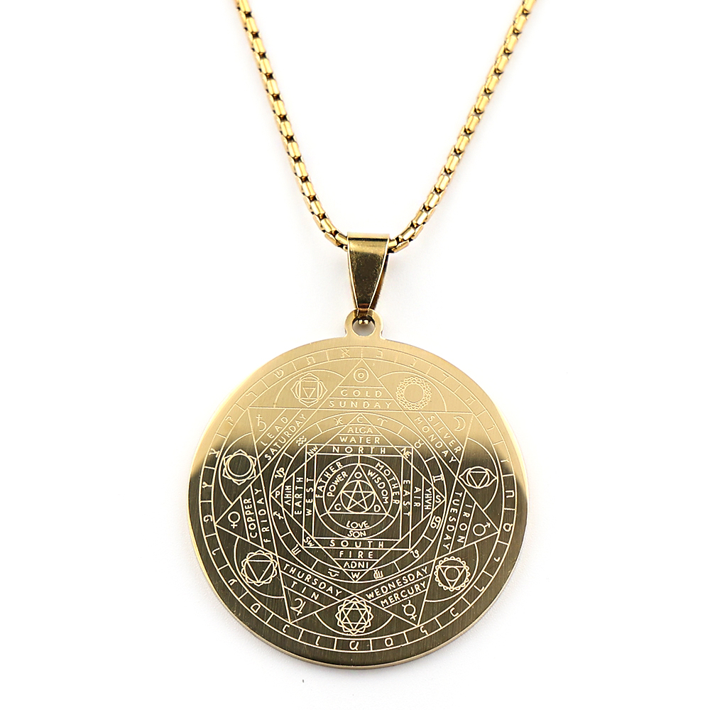 Yoga Buddhism 7 Chakra Birth F - Birth Flower Necklace 评论和价格