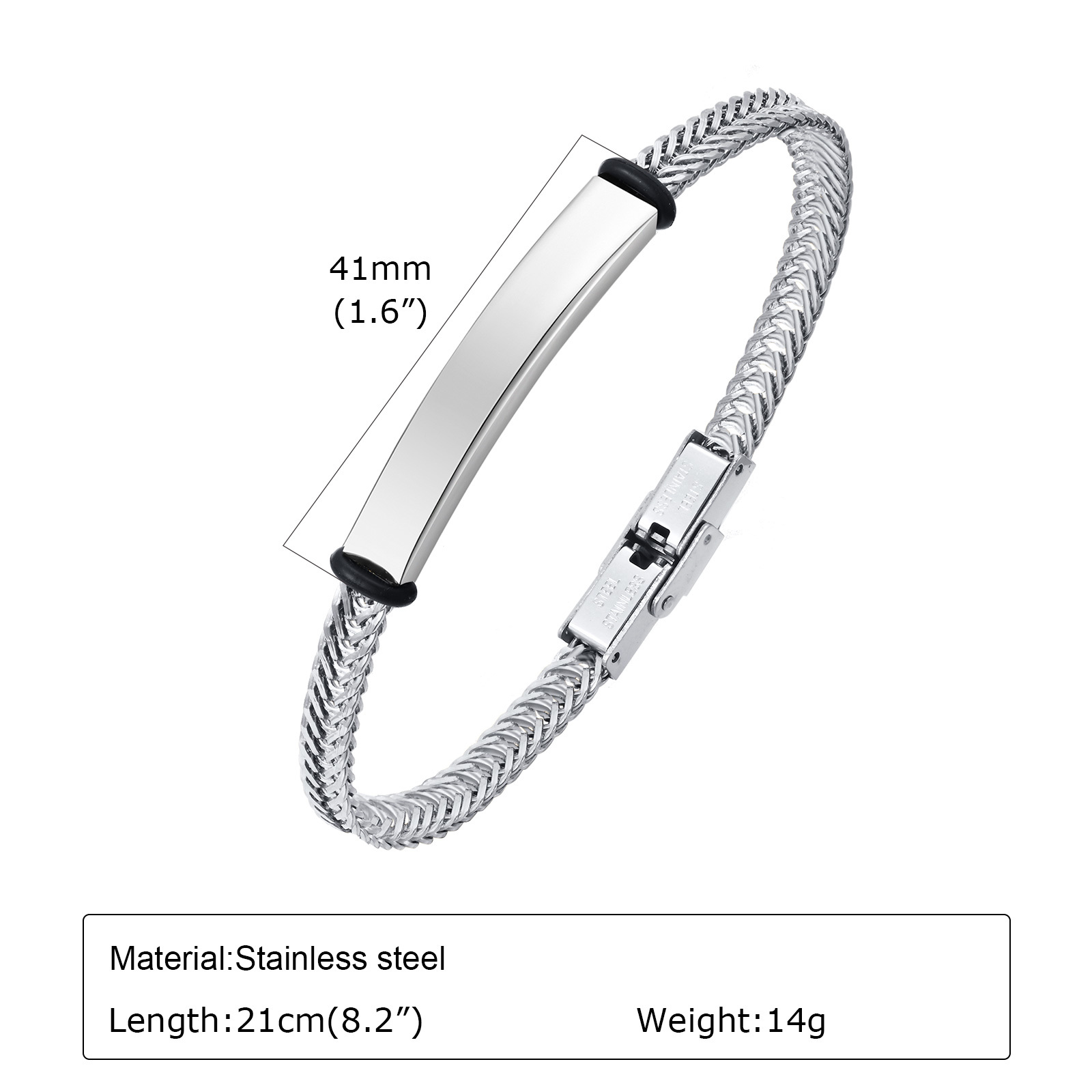 Vnox Personalized Bracelets fo - Coordinates Bracelet 评论和价格